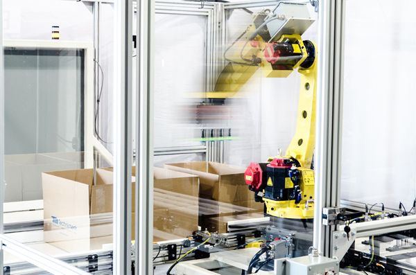 ProMATIC robotic cell in motion